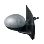 Oglinda completa dreapta Peugeot 107 hatchback PM, PN 2005-2014, manuala geam convex grunduita, 6102857